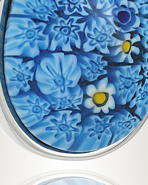 Boundless Blue Teardrop Cremation Jewelry