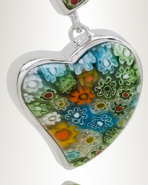 Statuesque Hearts Cremation Jewelry