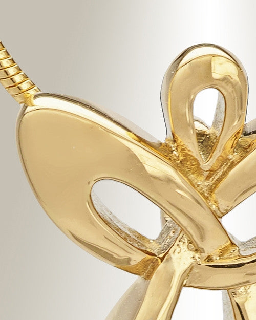 Gold Plated Angel of Mercy Memorial Jewelry