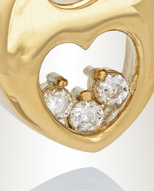 Gold Plated Bound with Love Memorial Jewelry
