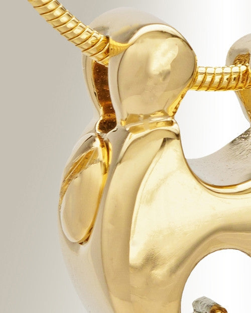 Gold Plated Bound with Love Memorial Jewelry