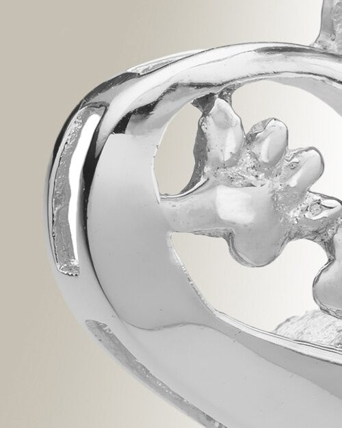Silver Willing Companion Pet Memorial Jewelry