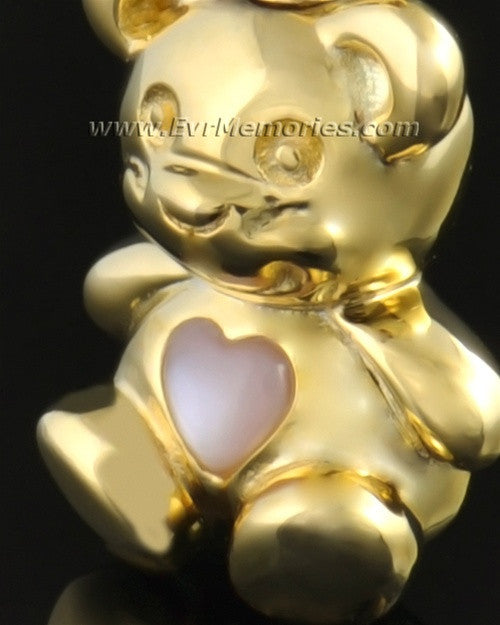 14k Gold Tickle Me Pink Bear Jewelry