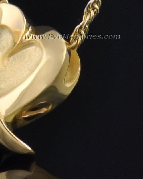Gold Plated Heart of Hope Urn Jewelry