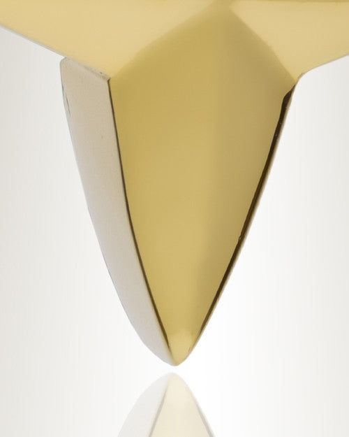 Gold Plated Ambitious Cross Urn Jewelry