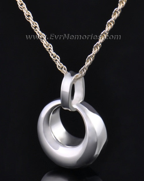 Silver Perpetual Round Jewelry Pendant