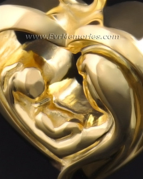 Together in My Heart Memorial Pendant