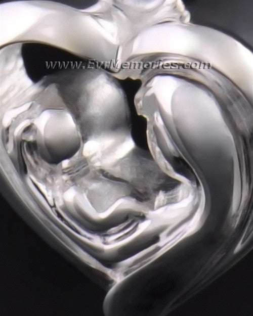 Together in My Heart Memorial Pendant-evr6309ss