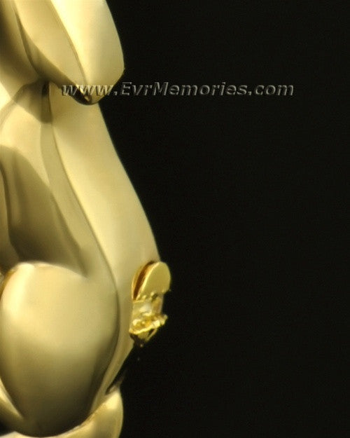 14k Gold Deserving Dog Memorial Locket