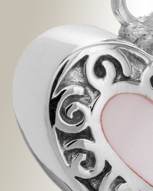Sterling Silver Tender Emotions Heart Keepsake