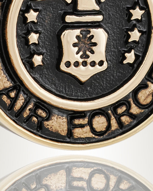Gold Plated Air Force Medal Pendant Keepsake