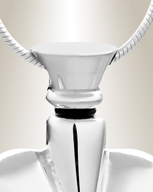 Silver In My Heart Cremation Jewelry