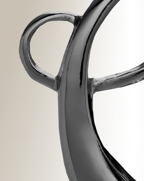 Black "C" Initial Cremation Jewelry