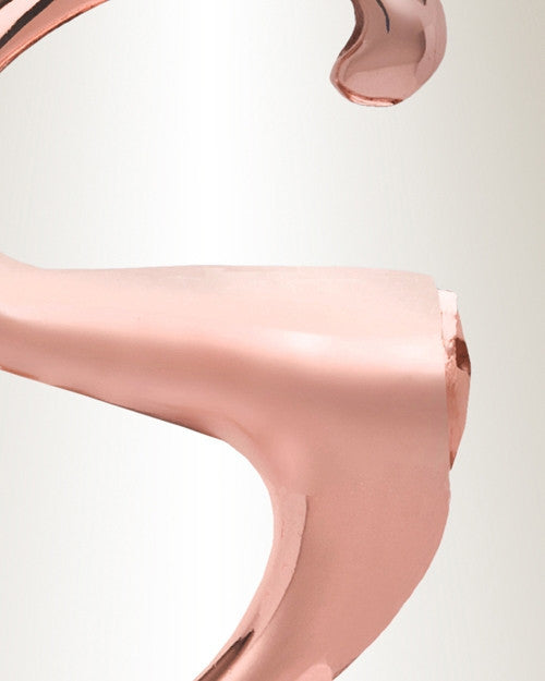 Rose Gold "S" Initial Cremation Jewelry