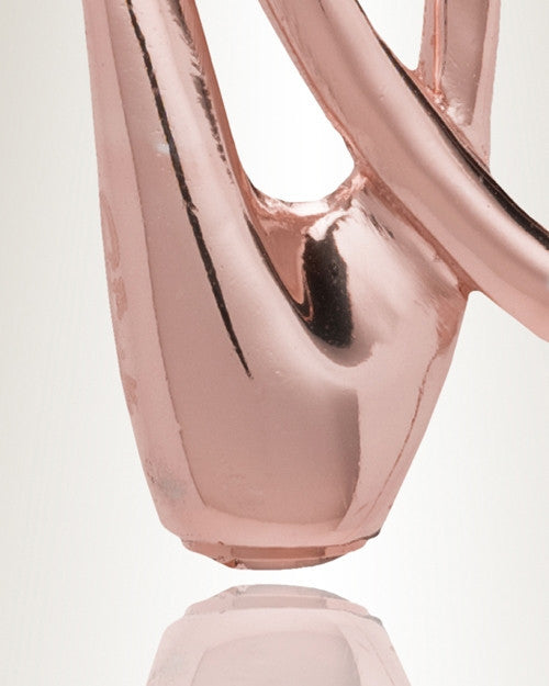 Rose Gold "U" Initial Cremation Jewelry