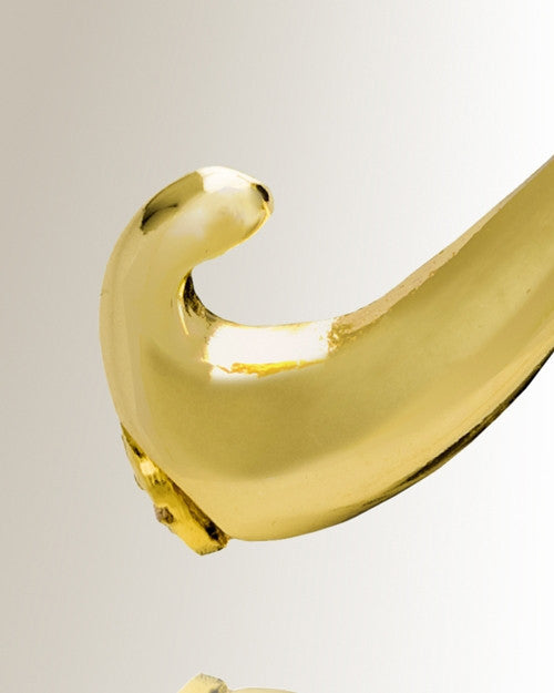 Gold "X" Initial Cremation Jewelry