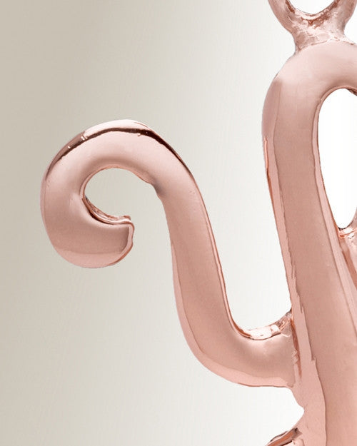 Rose Gold "Y" Initial Cremation Jewelry