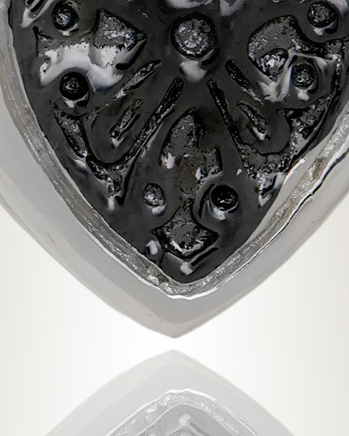 Silver Loved Heart Cremation Jewelry
