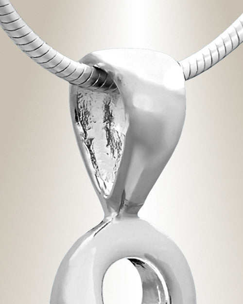 Silver Giving Cremation Jewelry