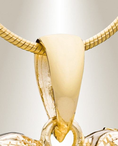 Gold Plated In Love Cremation Jewelry