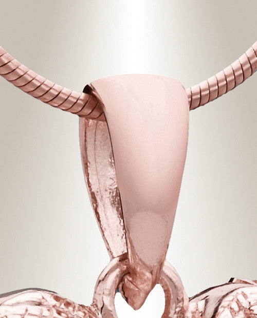 Rose Gold In Love Cremation Jewelry