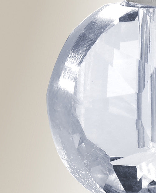 Glass Locket Clear Orbit Cremation Jewelry