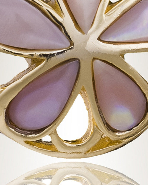 Gold Plated Blooms Cremation Jewelry