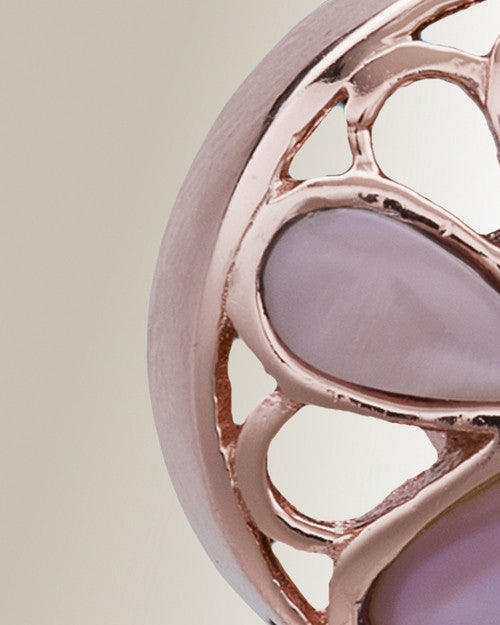 Rose Gold Blooms Cremation Jewelry