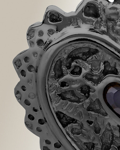 Black Sophisticate Heart Jewelry