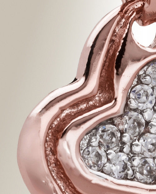 Rose Gold Delighted Heart Cremation Jewelry