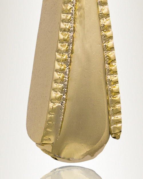 Gold Plated Always Cross Cremation Jewelry