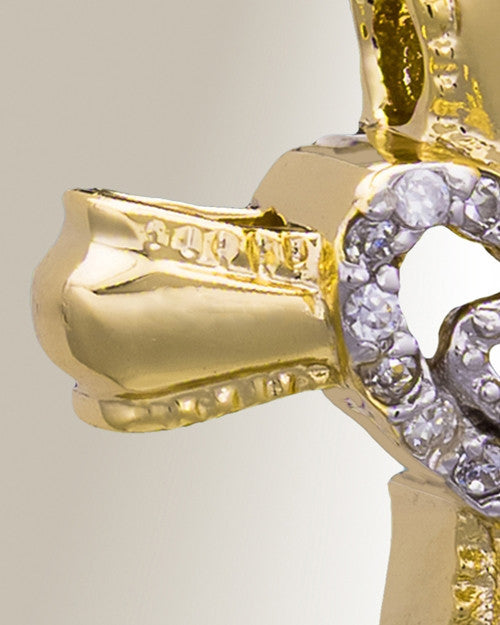 Gold Plated Always Cross Cremation Jewelry