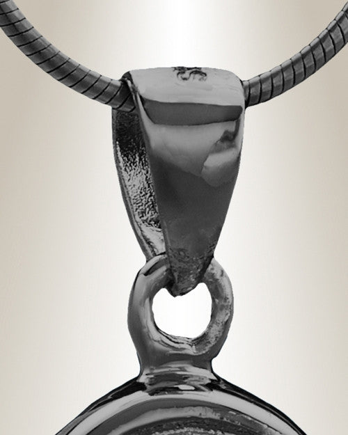 Black Passionate Cremation Jewelry
