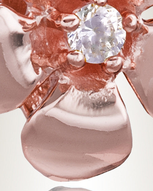 Rose Gold Daisy Cremation Jewelry