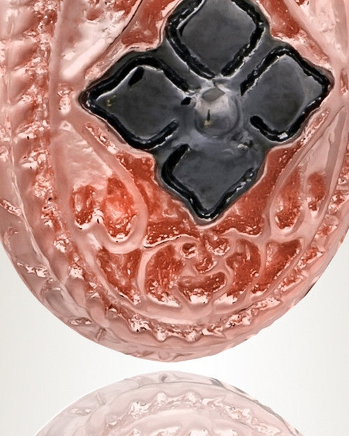 Rose Gold Eternal Round Cremation Jewelry