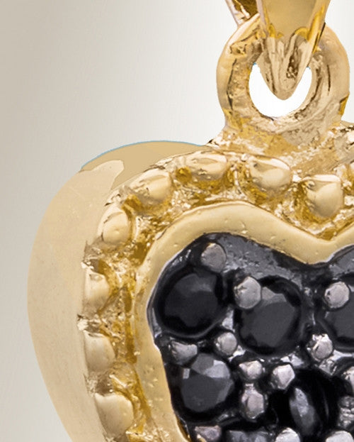 Gold Plated Merry Heart Cremation Jewelry