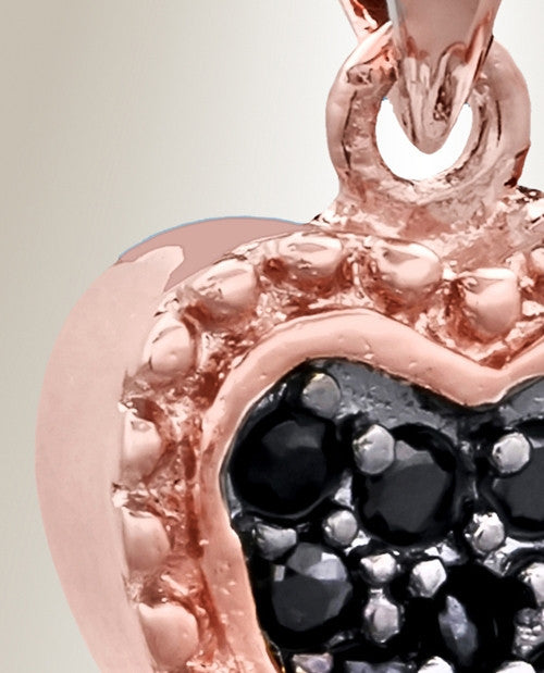 Rose Gold Merry Heart Cremation Jewelry