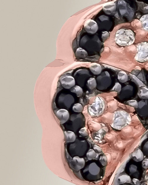 Rose Gold Pansy Cremation Jewelry