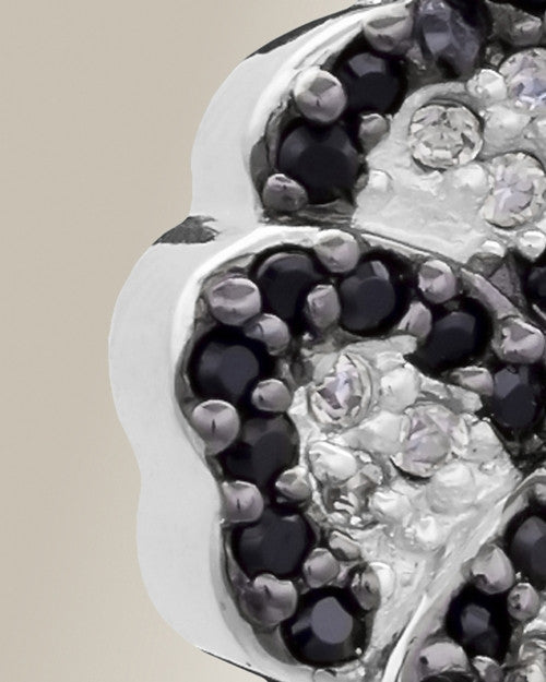 Silver Pansy Cremation Jewelry