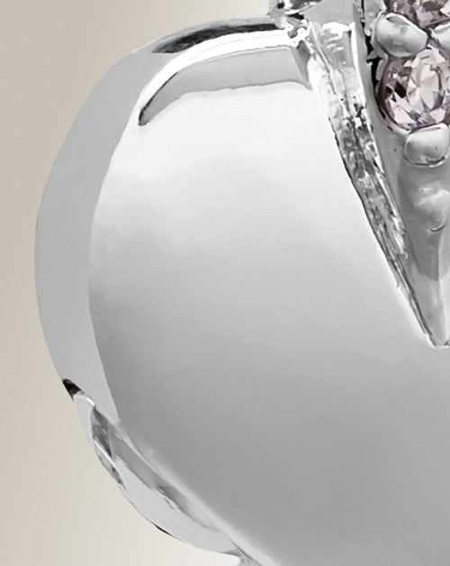 Silver Heavenly Heart Cremation Jewelry