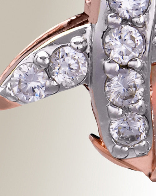 Rose Gold XO Cremation Jewelry