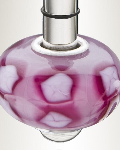 Silver Millenium Ash Pendant with Blooming Charm