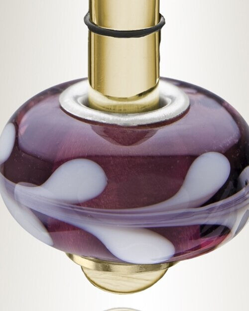 Gold Plated Millenium Ash Pendant with Romance Charm