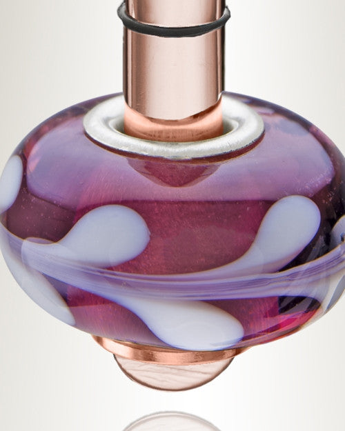 Rose Gold Plated Millenium Ash Pendant with Romance Charm