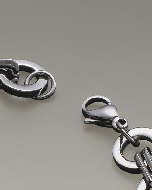Stainless Black Plated Valiant Bracelet Cremation Jewelry