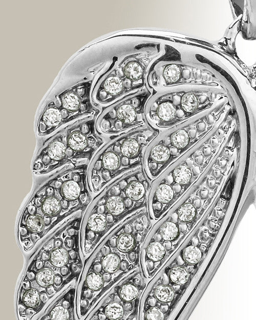 Sterling Spiritual Wings Memorial Jewelry