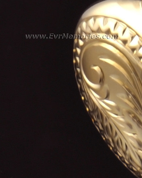 14K Gold Darling Heart Memorial Locket