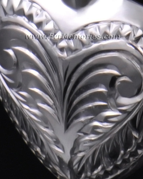 Sterling Silver Darling Heart Urn Necklace