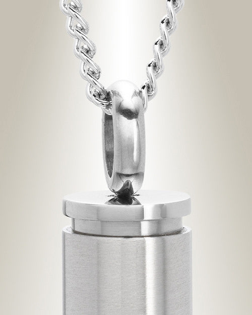 357 Magnum Bullet with Cross Cremation Keepsake