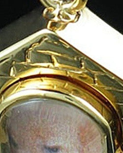 Gold Vermeil Doghouse Funeral Jewelry